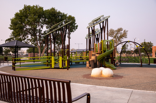 Designscapes Colorado Renovates Commerce City's First All-inclusive Playground